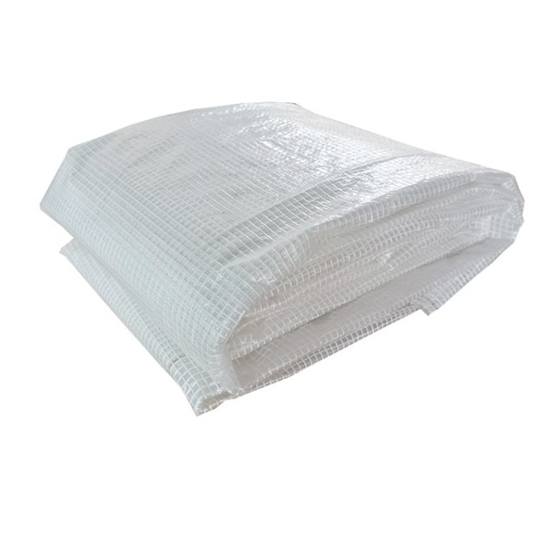 Leno Mesh Clear PE Tarpaulin
