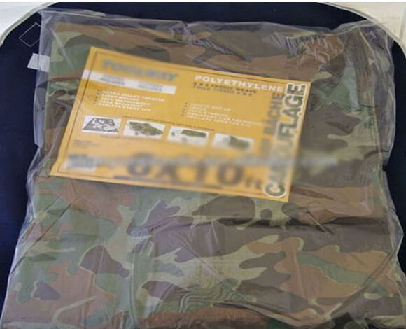 Tarpaulin Bags Packing